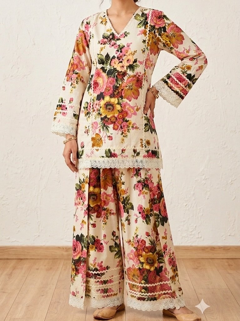 Vintage Bloom Co-ord Set
